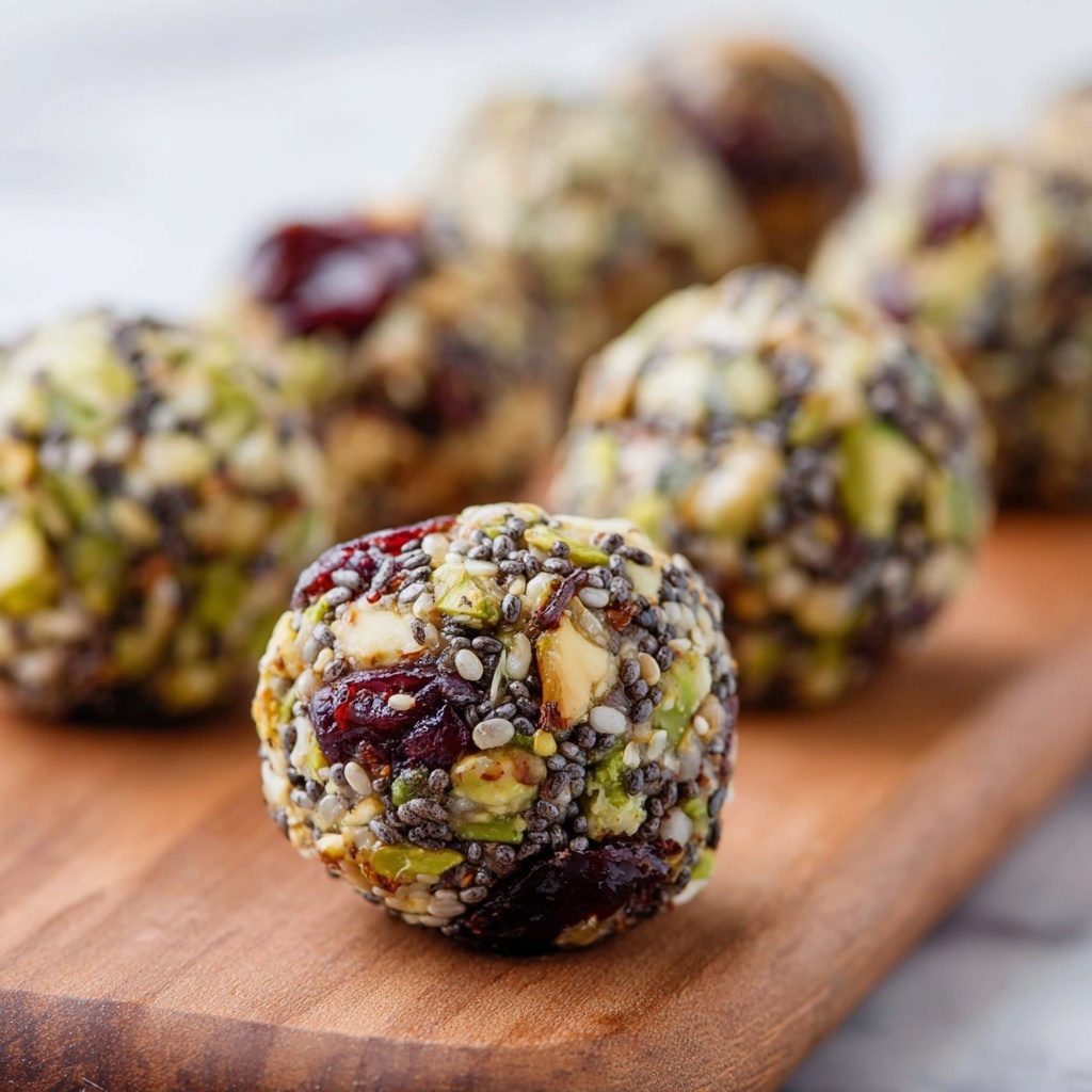 Cranberry Pistachio Energy Bites Recipe - Recipe Image