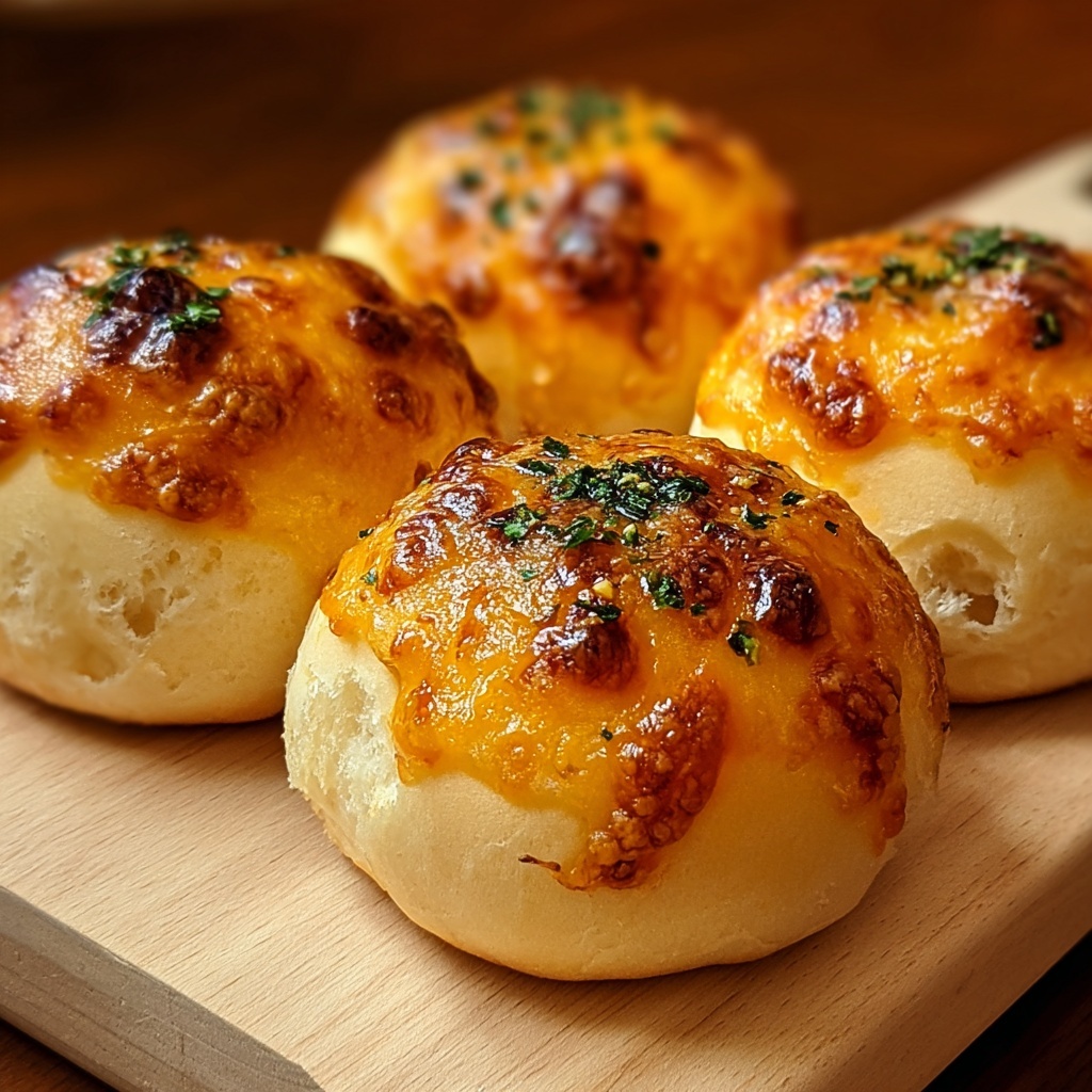 Baked Cheese Buns Recipe - Recipe Image