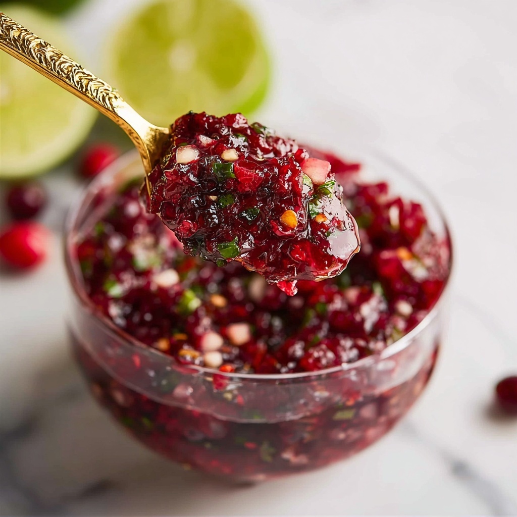 Spicy Cranberry Salsa Recipe - Recipe Image