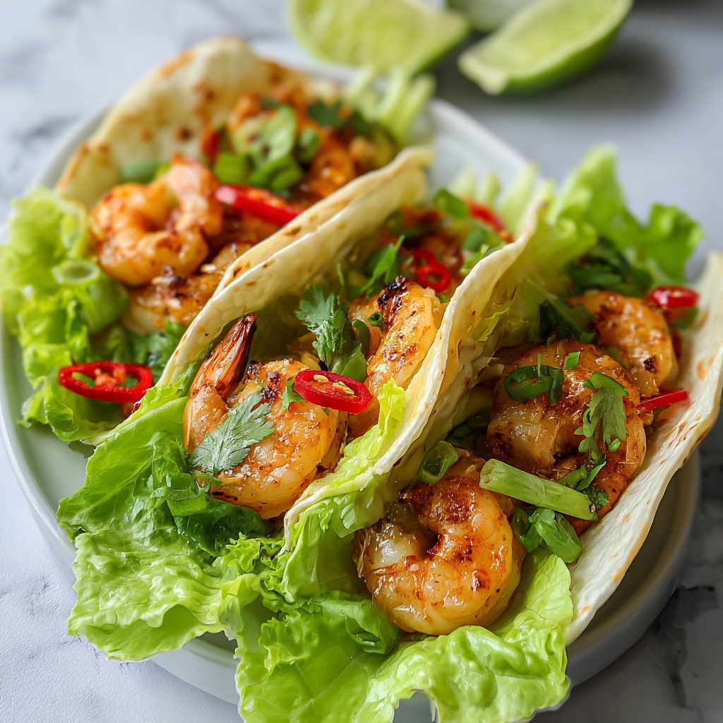 Chili Lime Shrimp Wraps Recipe - Recipe Image