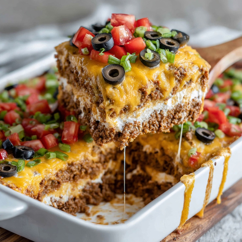Taco Casserole Recipe - Recipe Image