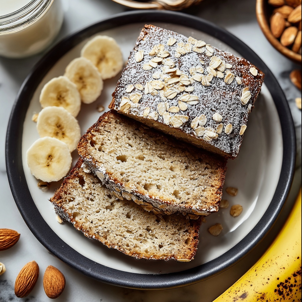 Almond Flour Banana Bread Recipe - Recipe Image