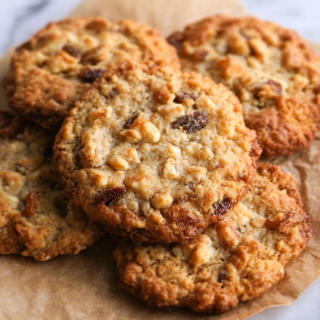 Soft & Chewy Oatmeal Raisin Cookies Recipe - Recipe Image