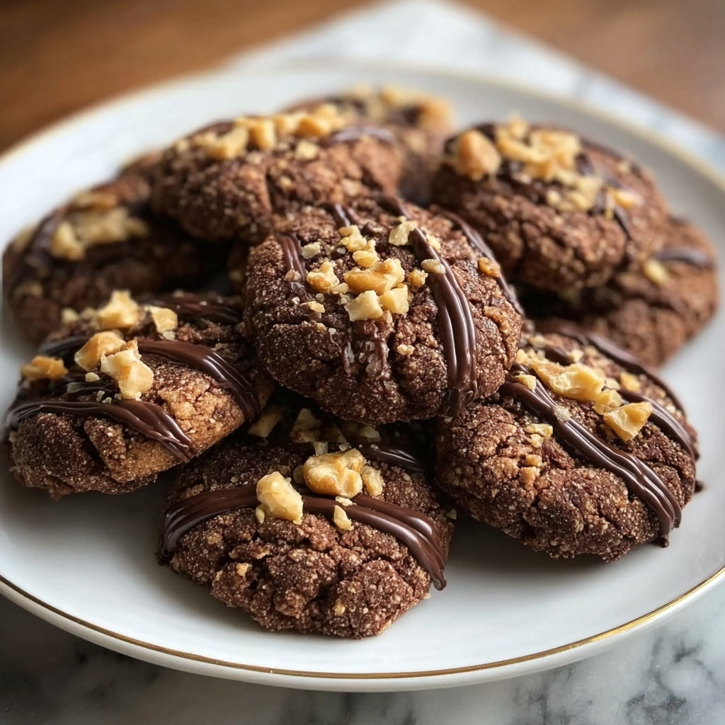 Chocolate Hazelnut Crunch Cookies Recipe - Recipe Image