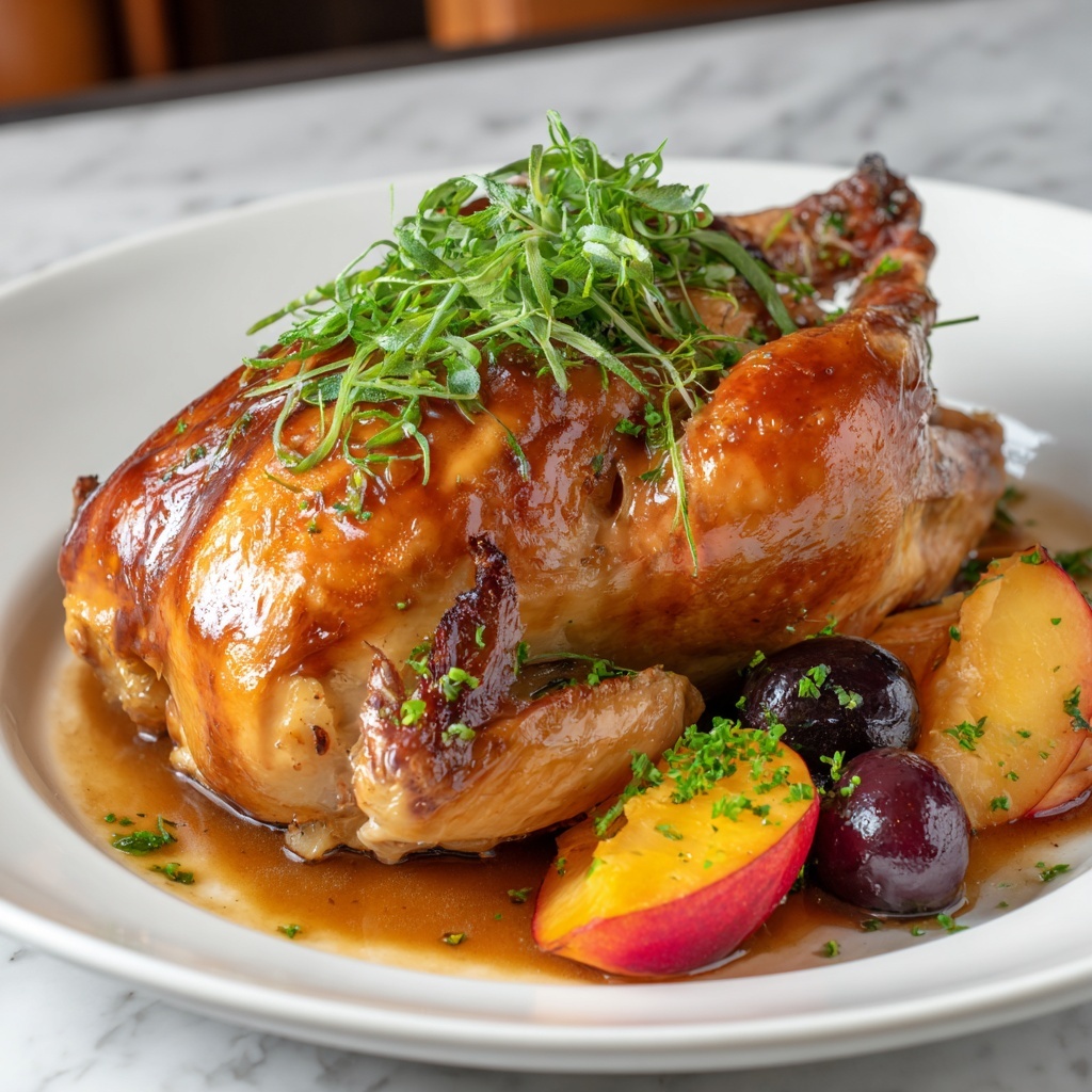 Honey Glazed Cornish Hens Recipe - Recipe Image