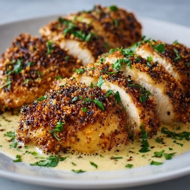 Longhorn Garlic Parmesan Crusted Chicken Recipe