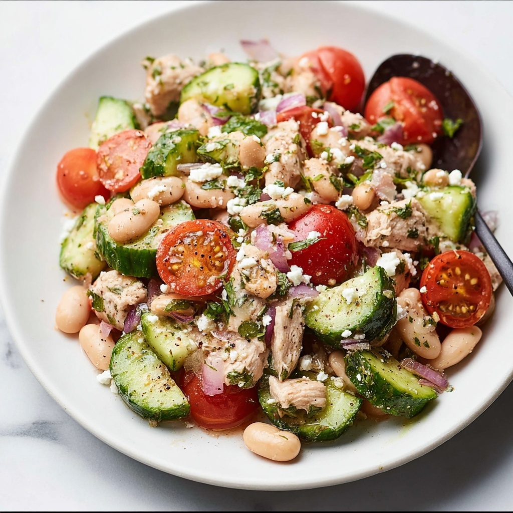 Mediterranean Tuna Salad Recipe - Recipe Image