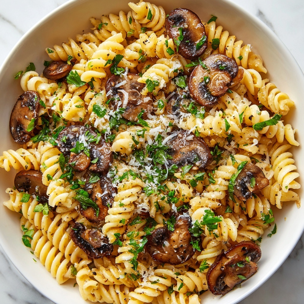 Brown Butter Mushroom Pasta Recipe - Recipe Image