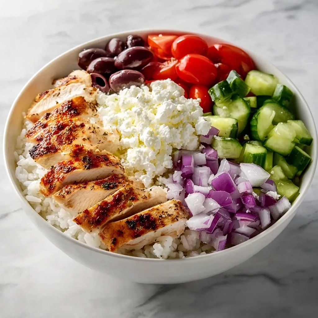 Greek Chicken Bowls Recipe - Recipe Image