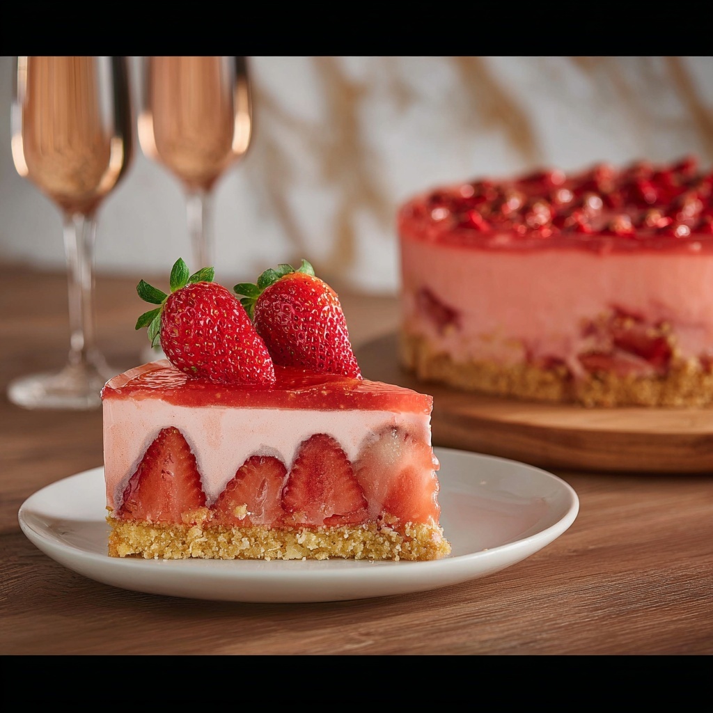 Strawberry Dream Cheesecake Recipe - Recipe Image