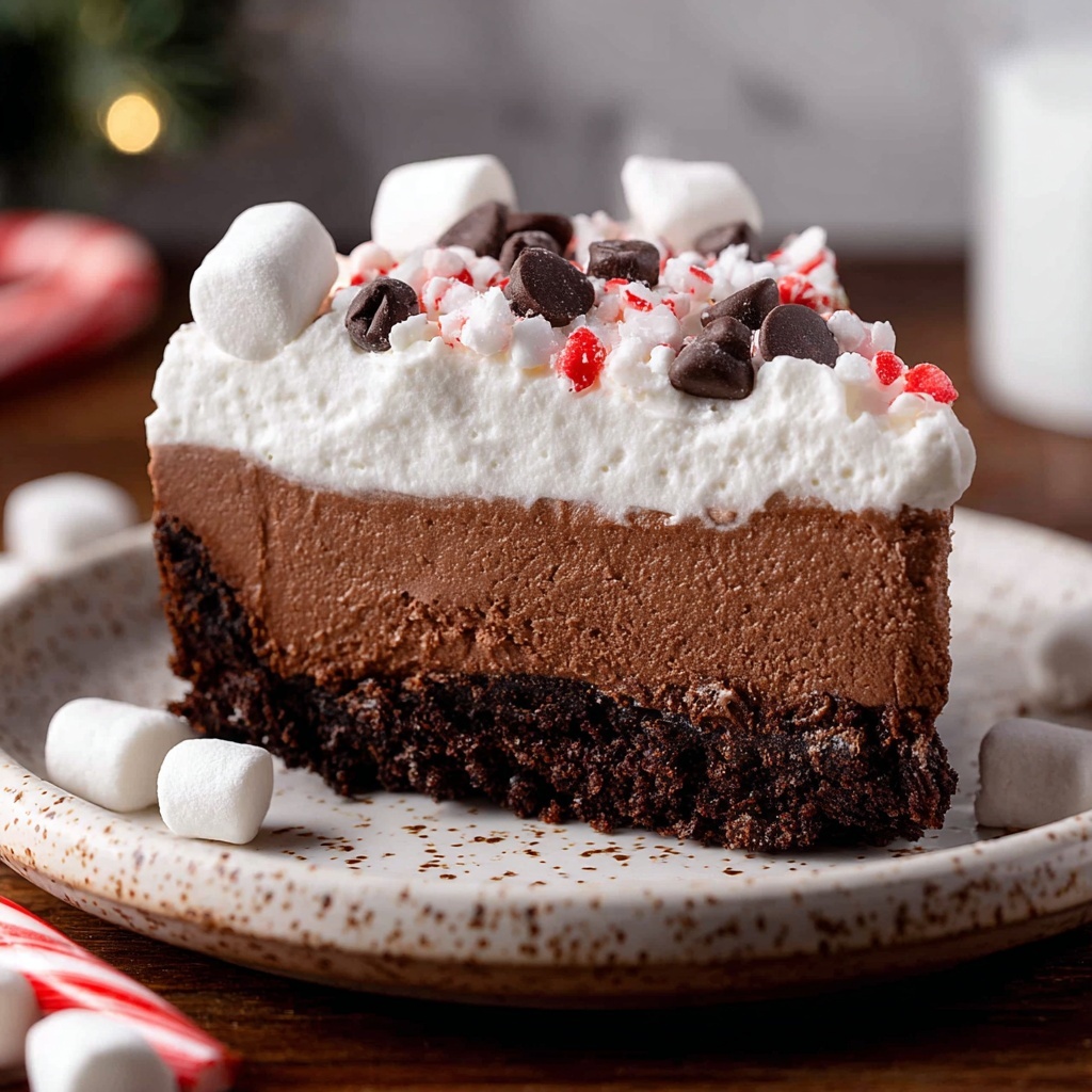 Hot Chocolate Cheesecake Recipe - Recipe Image