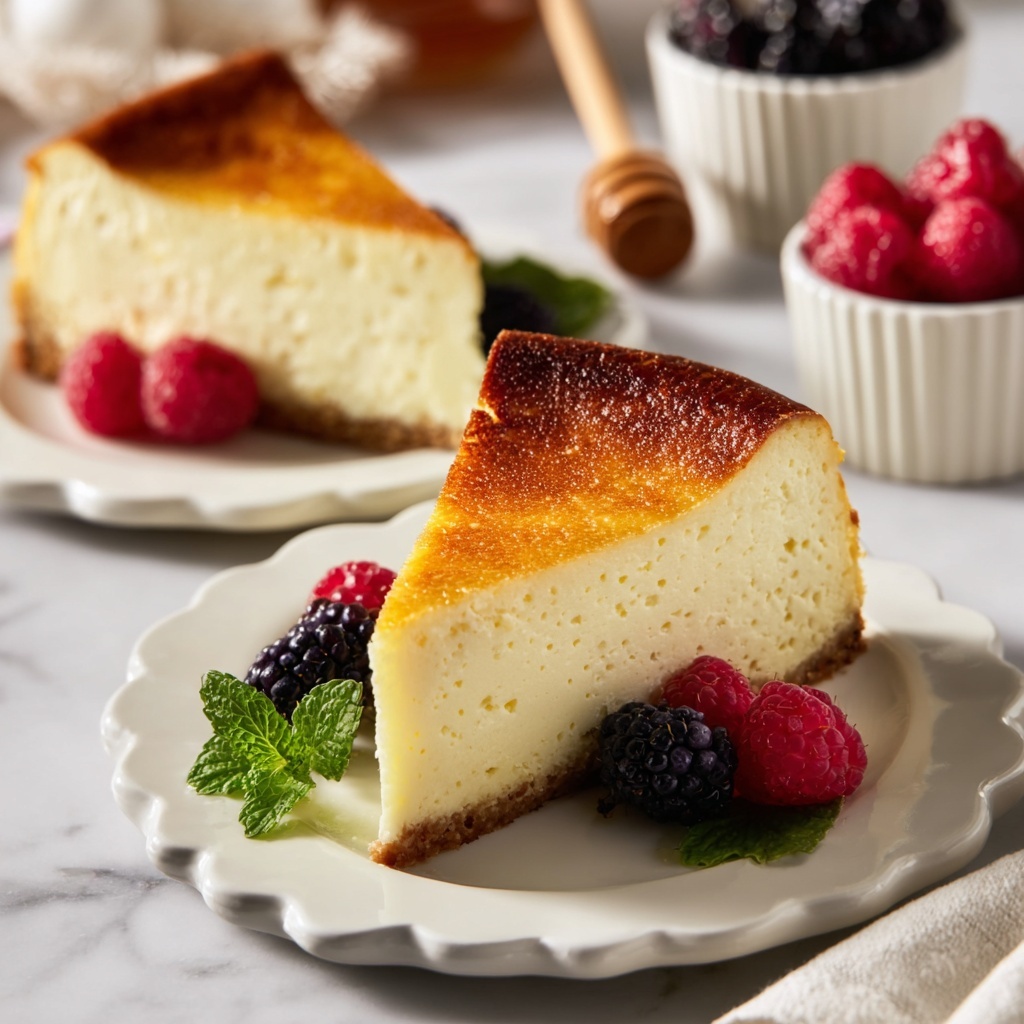 Crème Brûlée Cheesecake Recipe - Recipe Image