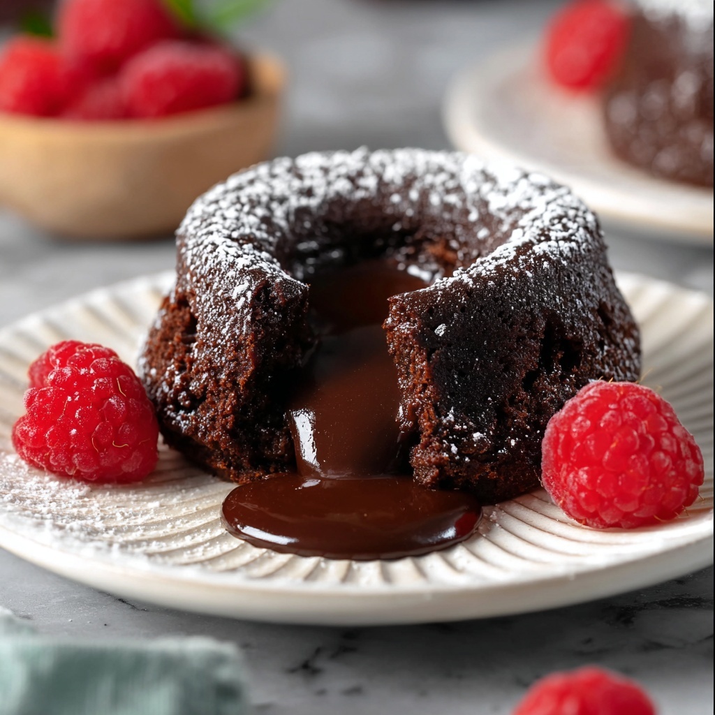 Mini Chocolate Lava Bundt Cakes Recipe - Recipe Image