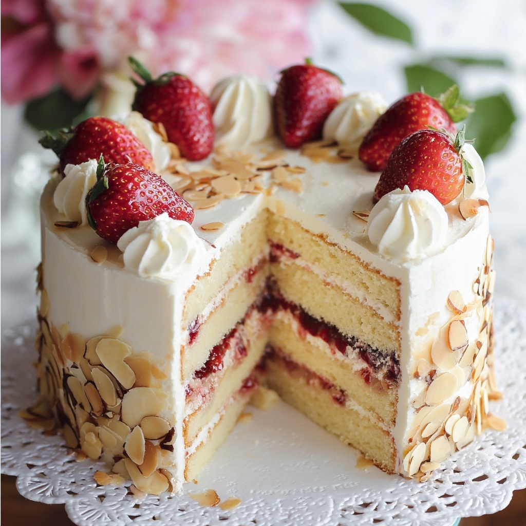 Strawberry Cheesecake Filling Pound Cake Recipe - Recipe Image