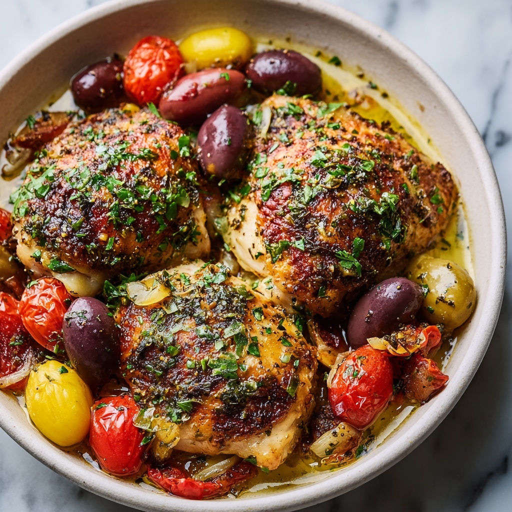 Slow Cooker Greek Chicken Recipe - Recipe Image