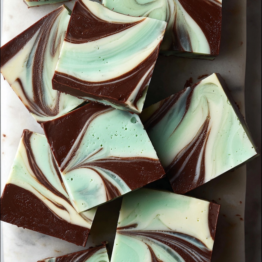 Mint Chocolate Fudge Recipe - Recipe Image
