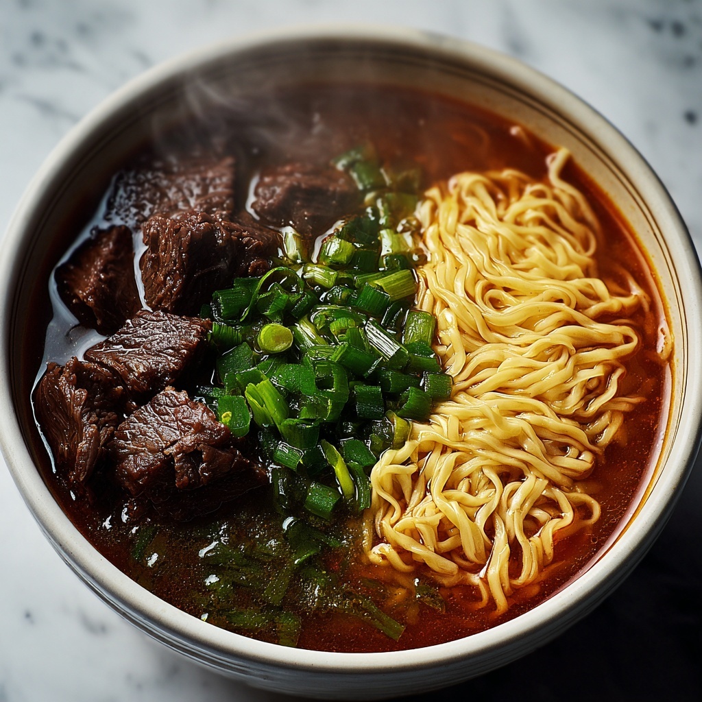 Taiwanese Beef Noodle Soup Recipe - Recipe Image