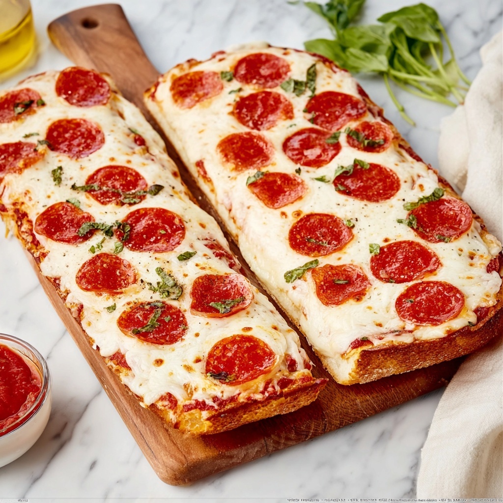 French Bread Pizza Recipe - Recipe Image