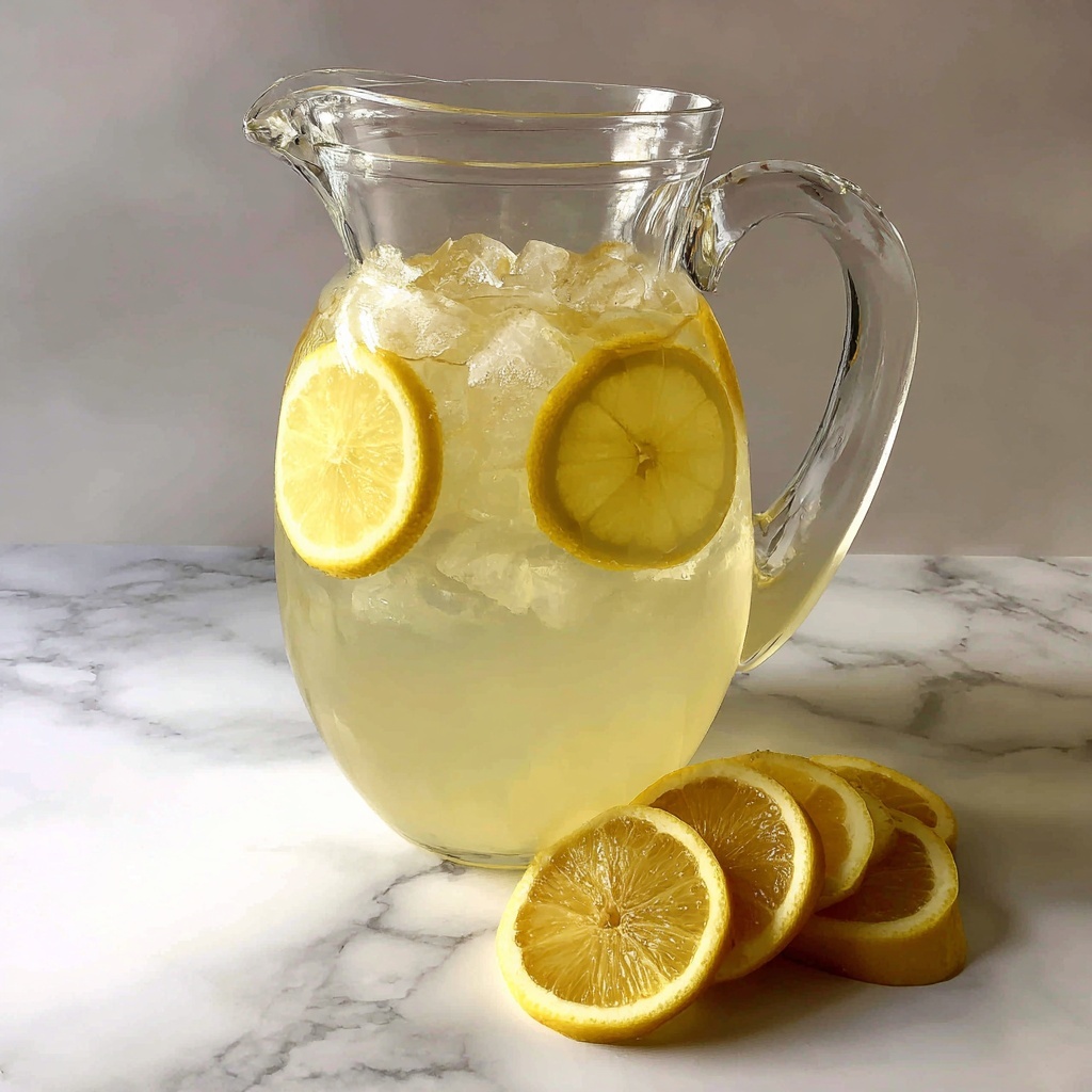 Homemade Lemonade Recipe - Recipe Image