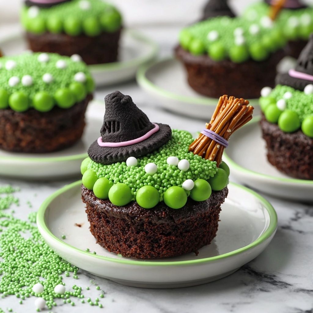 Bubbling Witch’s Cauldron Brownies Recipe - Recipe Image