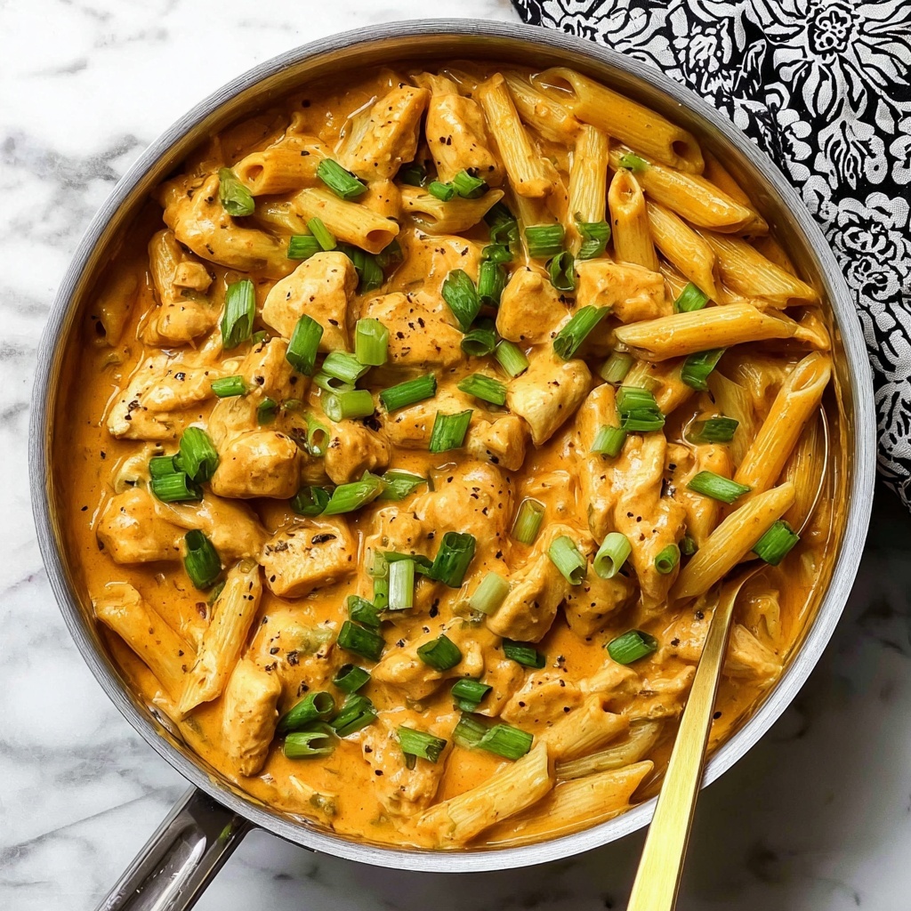 One Pot Creamy Cajun Chicken Pasta Recipe - Recipe Image