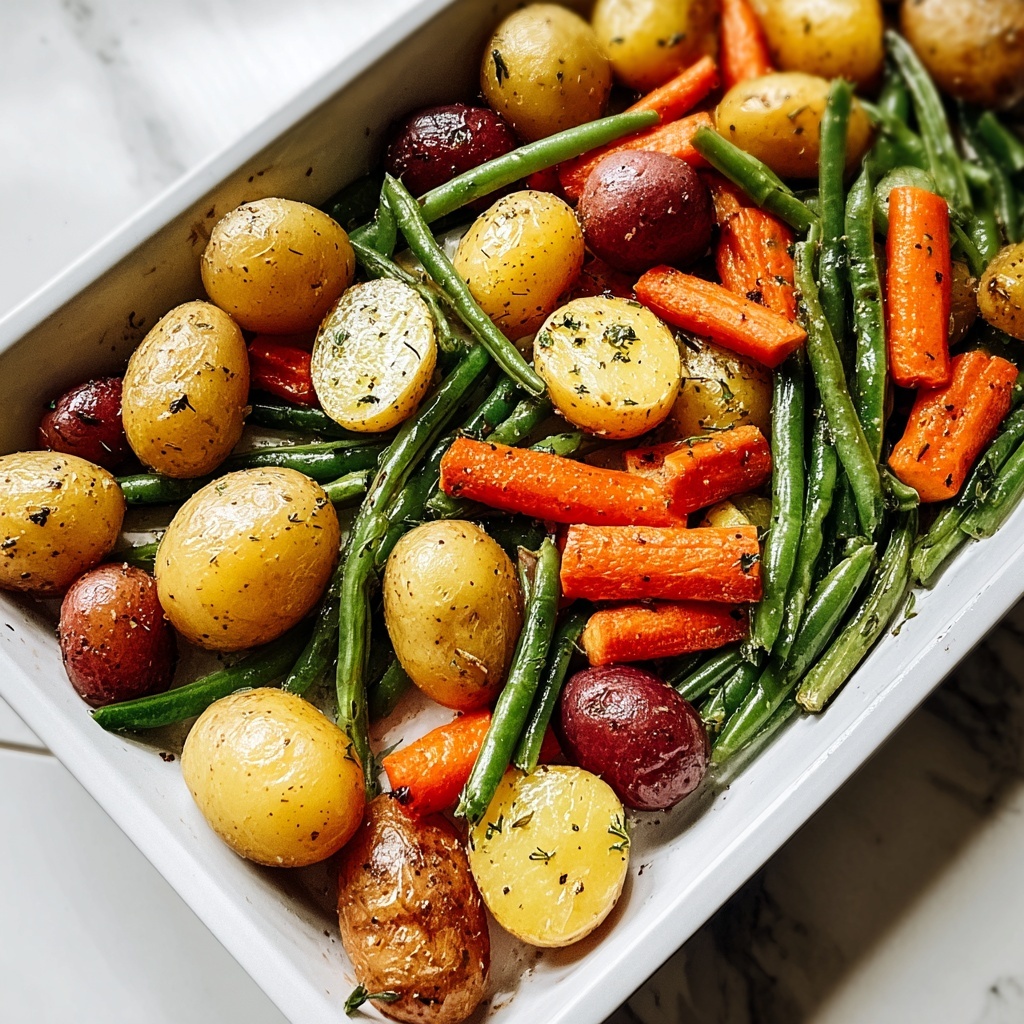 Garlic Herb Roasted Veggies Recipe - Recipe Image