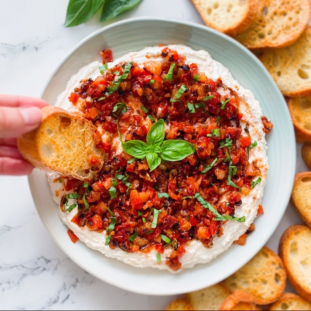 Creamy Bruschetta Dip Recipe - Recipe Image