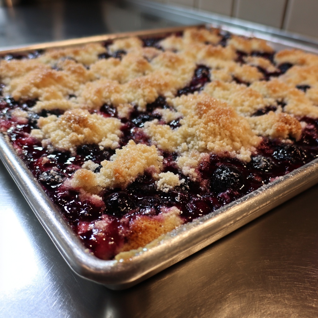 Blueberry Buttermilk Breakfast Cake Recipe - Recipe Image