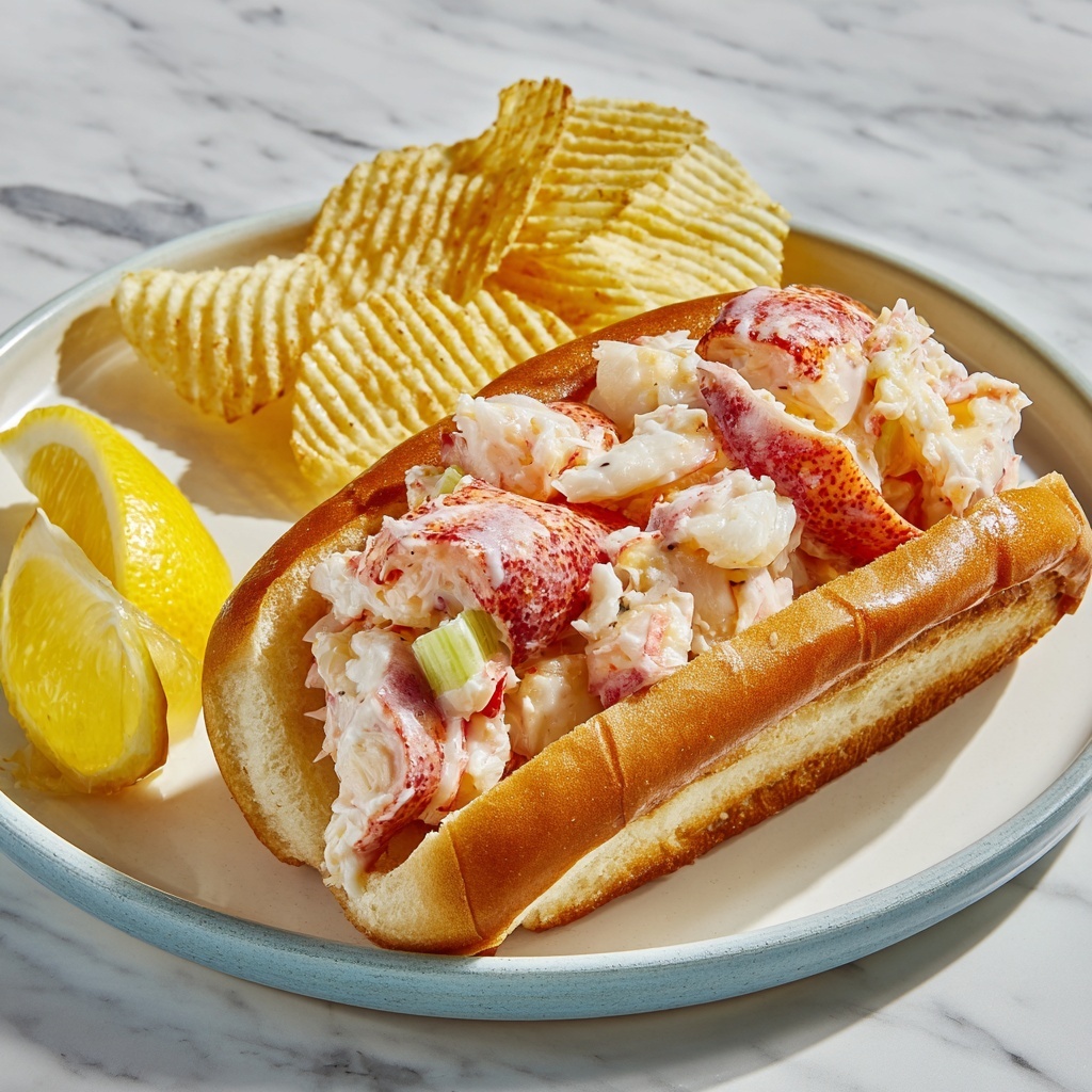Classic New England Lobster Roll Recipe - Recipe Image