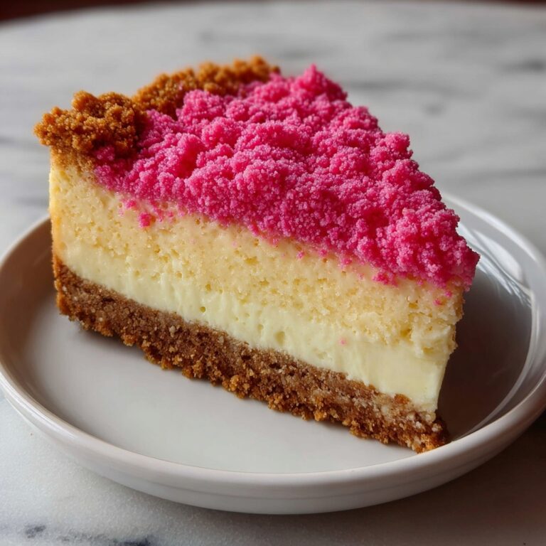 Strawberry Crunch Cheesecake – Irresistible & Sweet Recipe