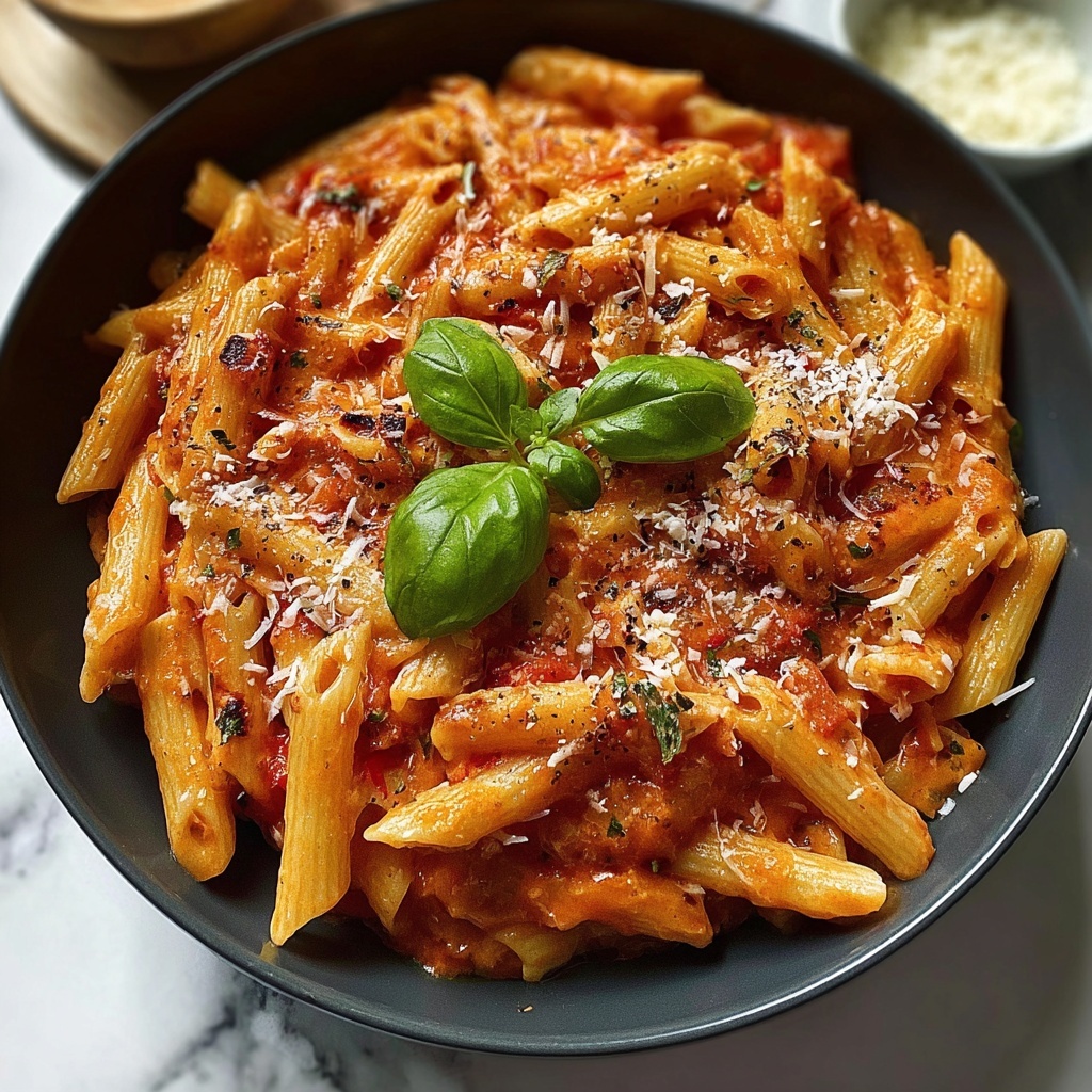 Creamy Tomato Garlic Pasta: An Incredible Ultimate Recipe - Recipe Image