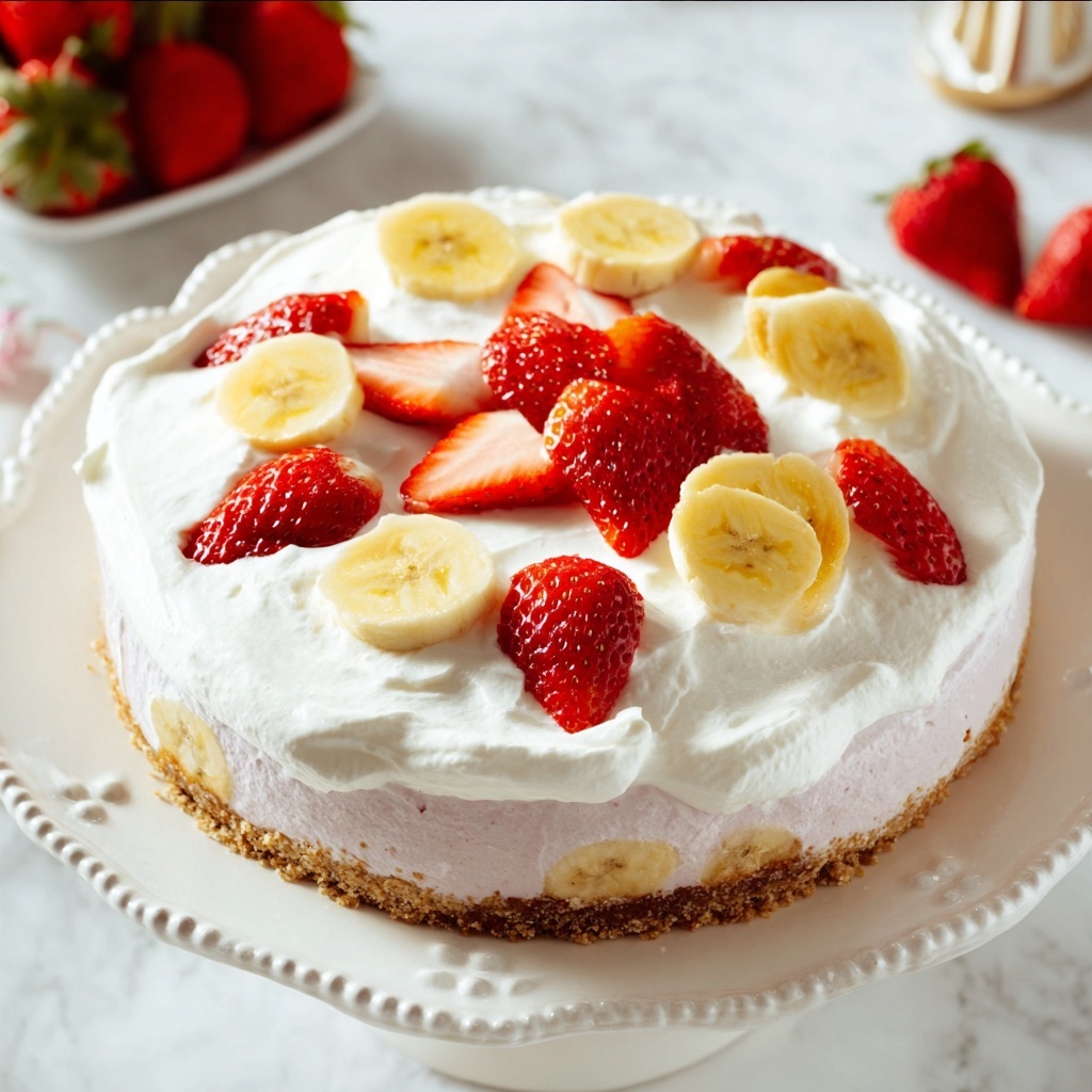 Strawberry Banana Cream Pie Recipe - Recipe Image