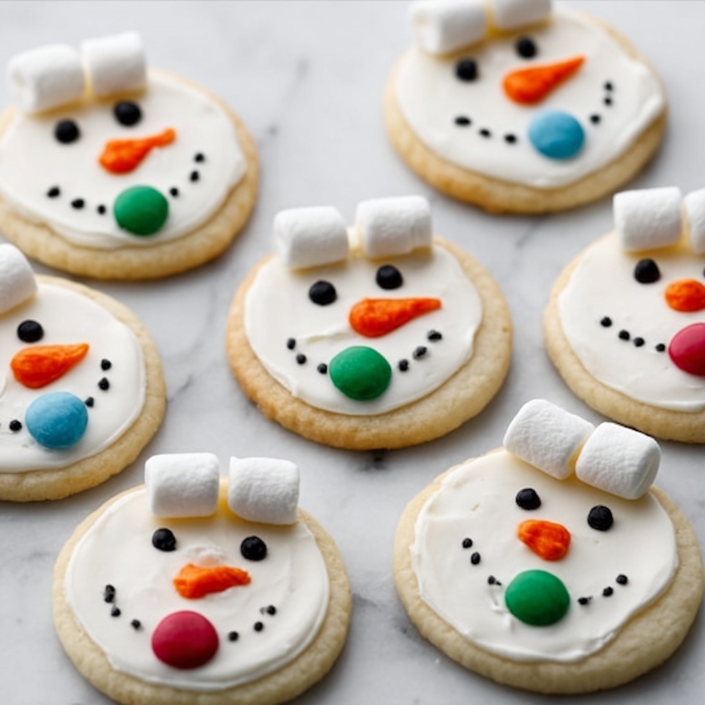 Melted Snowman Cookies Recipe - Recipe Image