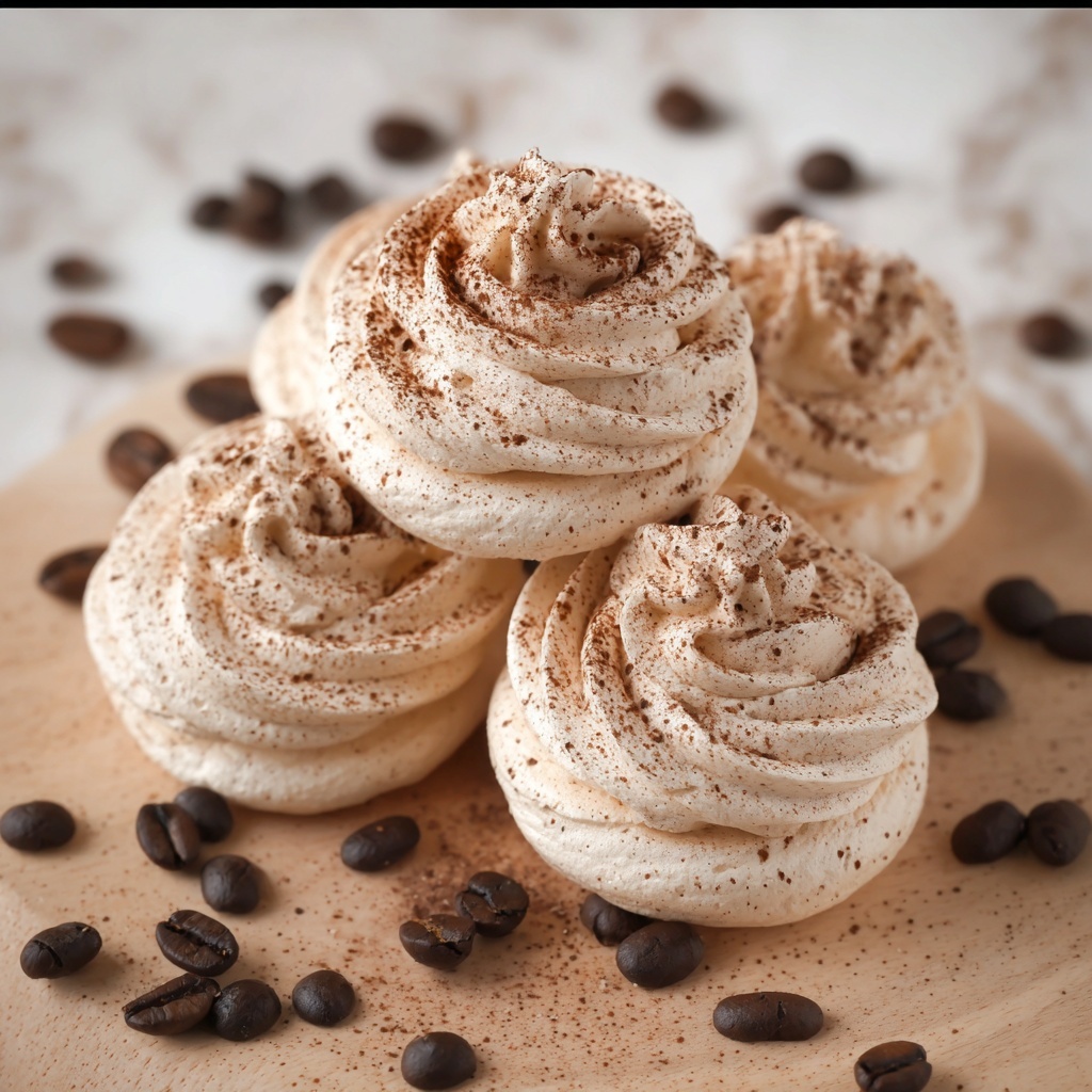 Espresso Meringue Cookies Recipe - Recipe Image