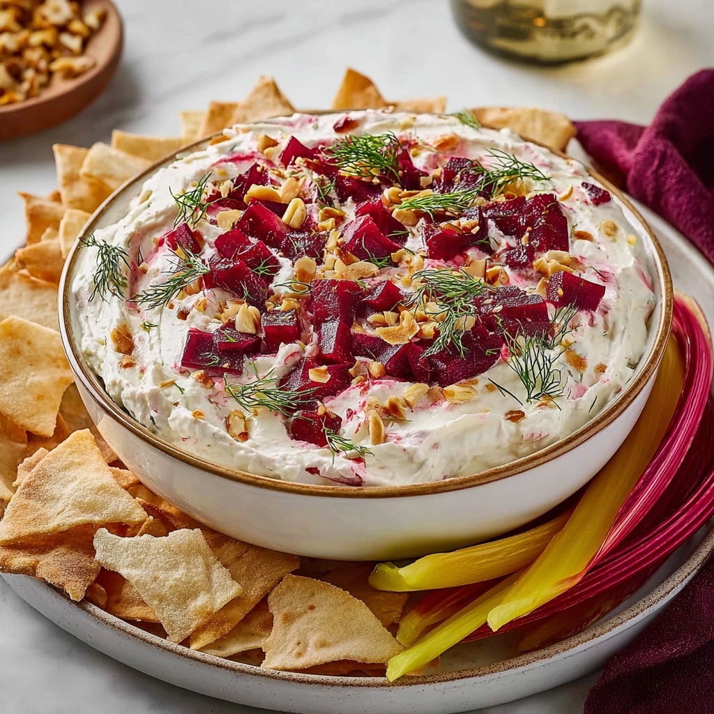 Whipped Feta with Roasted Beets & Pistachios Recipe - Recipe Image