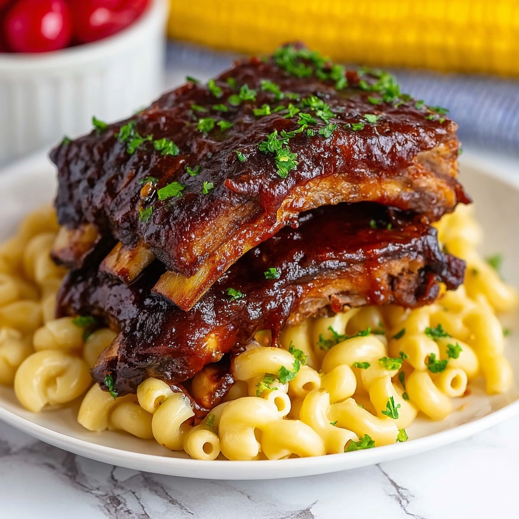 Slow Cooker Barbecue Ribs with Coke Recipe - Recipe Image