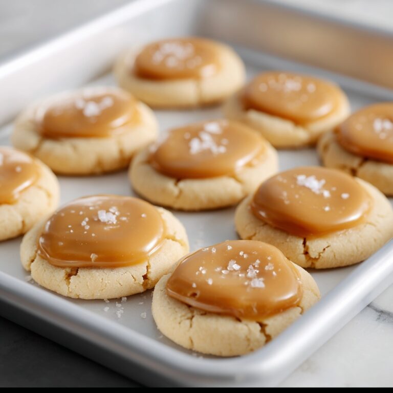 Salted Caramel Sugar Cookies Recipe