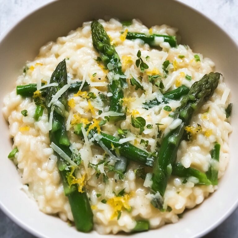 Lemon Asparagus Risotto Recipe