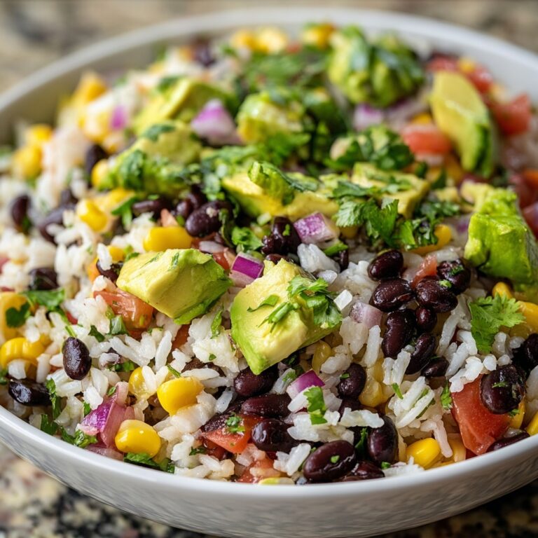 Black Bean Corn Avocado Salad Recipe