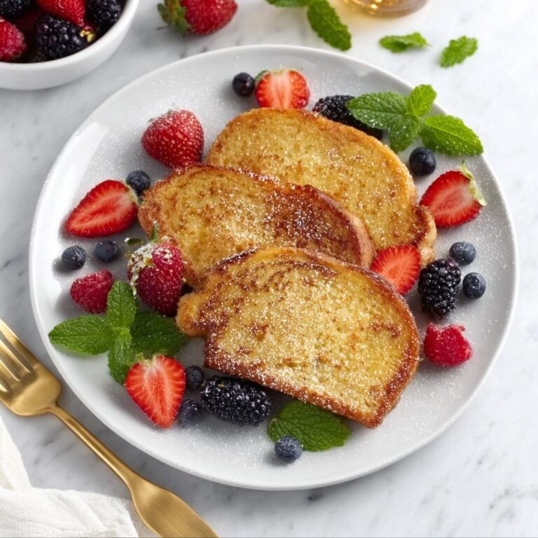 Pound Cake French Toast Recipe