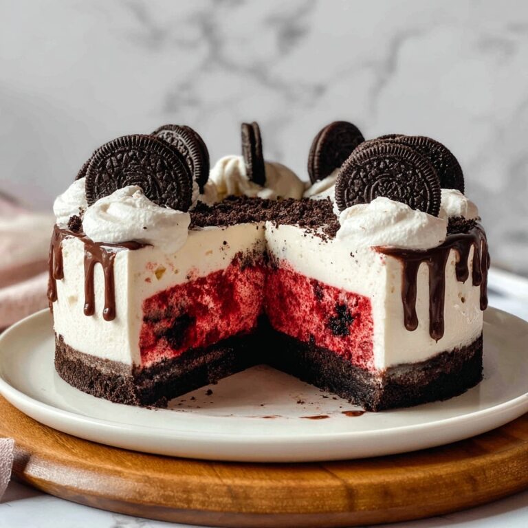 Red Velvet Oreo Cheesecake Recipe