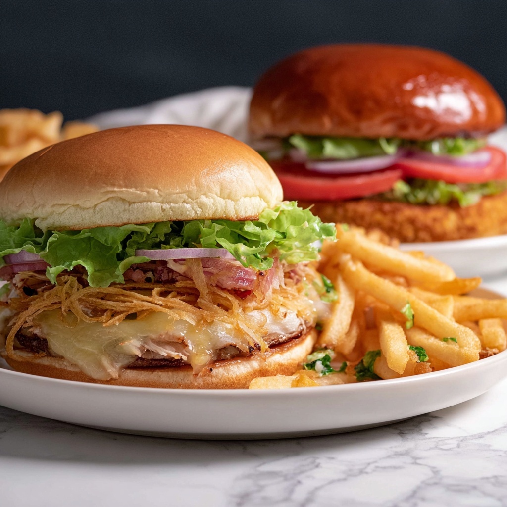 Gruyère Cheeseburgers Recipe - Recipe Image