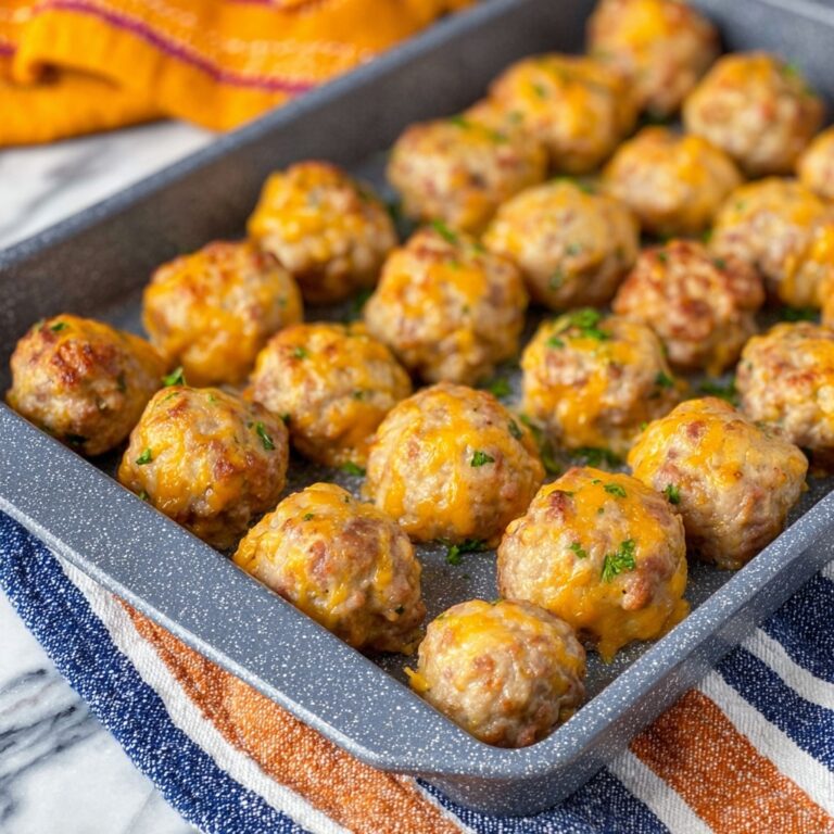 Smoked Sausage Balls Recipe