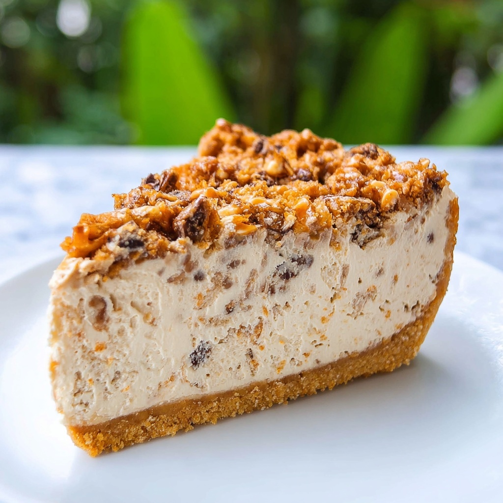 No Bake Butterfinger Pie Recipe - Recipe Image