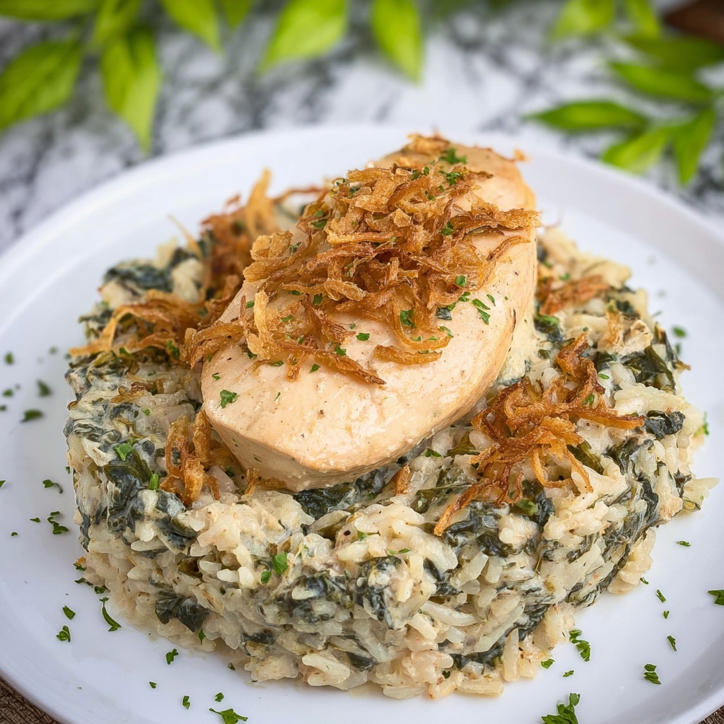 No-Peek Monterey Chicken and Rice Recipe - Recipe Image