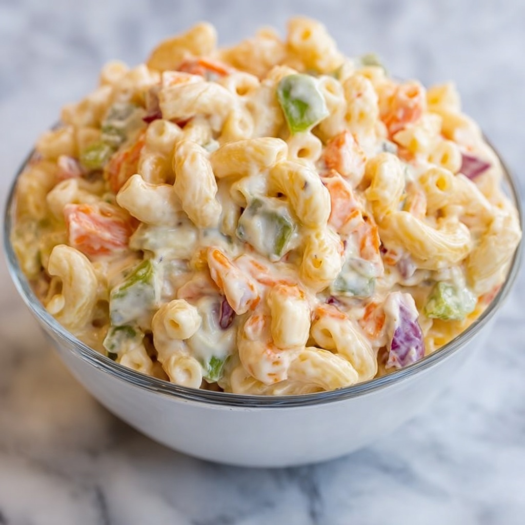 Sweet Macaroni Salad Recipe - Recipe Image
