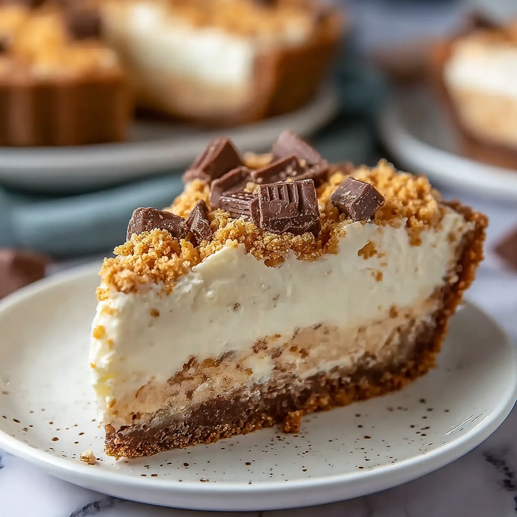 Butterfinger Peanut Butter Pie Recipe - Recipe Image