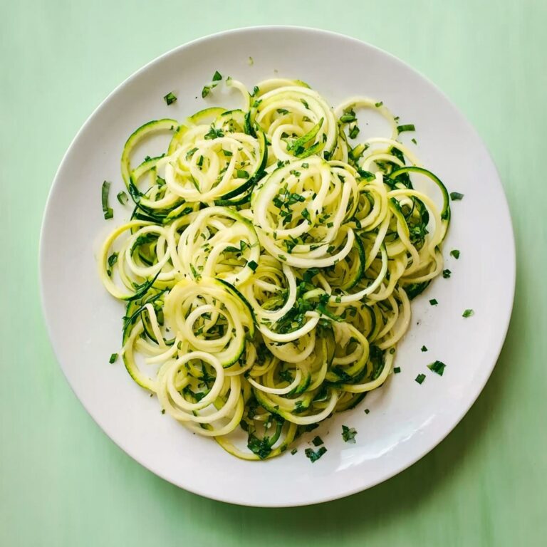Low-Carb Zucchini Noodles Recipe