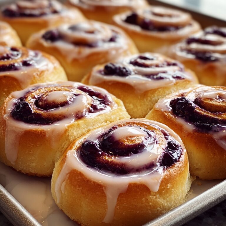 Blueberry Cheesecake Swirl Rolls Recipe