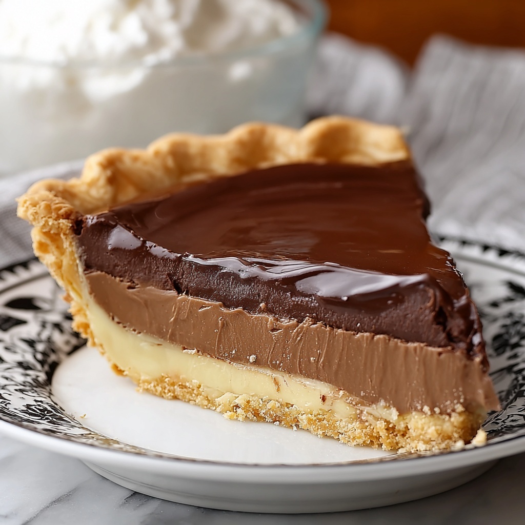 Old-Fashioned Chocolate Pie Recipe - Recipe Image